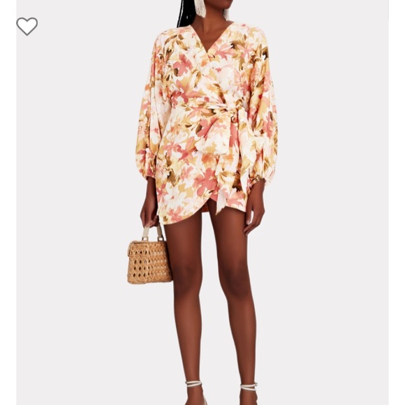 Significant other - Kenna Floral Mini Wrap Dress - new with tags - Picture 5 of 12